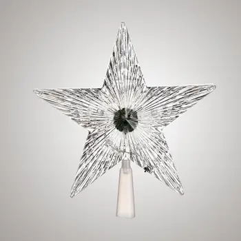 

LED Five-Pointed Stars Lights Christmas Tree Topper Garden Festival Decoration