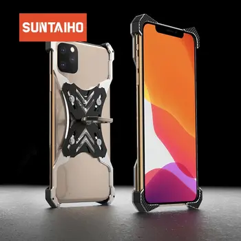 

Armor Metal Shockproof Case For iPhone XS 11 Pro MAX Case for iPhone X XR XS MAX 11 Pro MAX Mechanical Arm Heavy Duty Cover