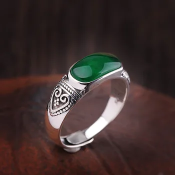 

2019 Anel Feminino Manufacturer Direct Selling Indonesian Style Hand Ornaments S925 Pure Women's Taiyin Live Iron Dragon Ring