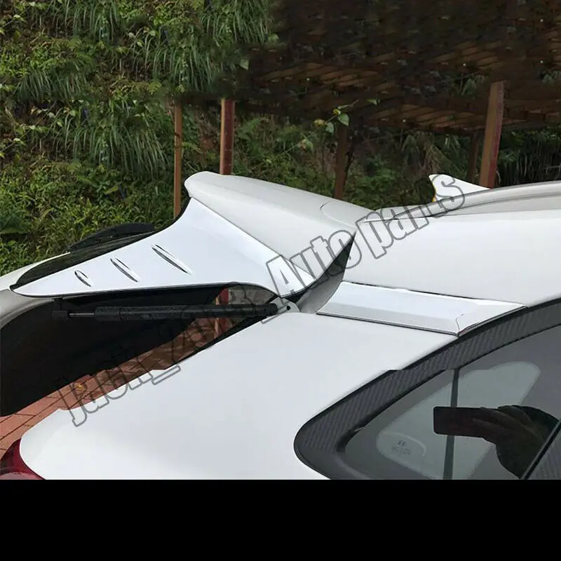 Хромированные аксессуары для hyundai Kona-, накладка на подоконник заднего стекла, автомобильные аксессуары для модификации