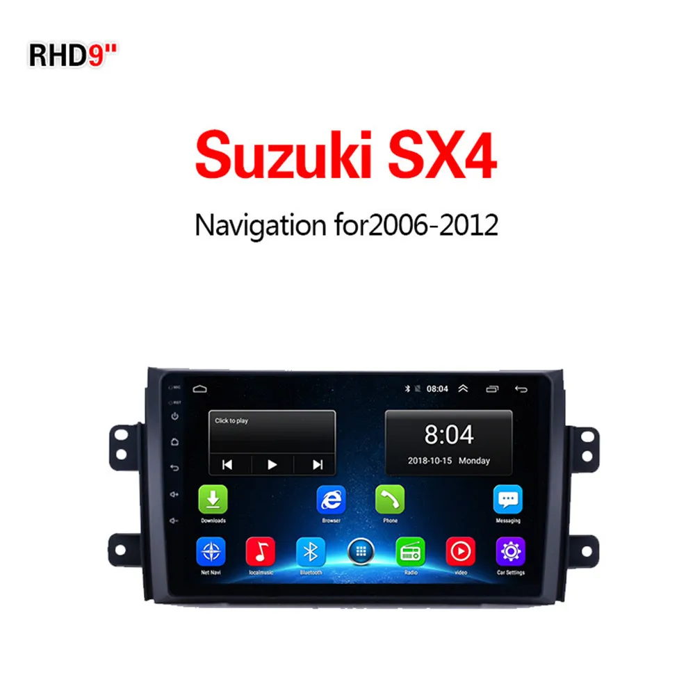 4G1G16G Lionet gps навигация для автомобиля Suzuki SX4 2006-2012 9 дюймов RS2002X - Размер экрана, дюймов: 4G1G16G