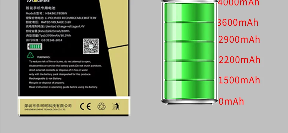 HB356687ECW для huawei Nova 2 plus батареи для huawei 3i батарея большой емкости 3340 мАч Lehehe аккумулятор