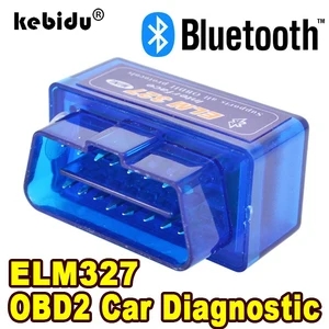 Bluetooth ELM327 V2.1 V1.5 Автомобильный сканер OBD считыватель кодов инструмент автомобильный диагностический инструмент Супер Мини ELM 327 для Android