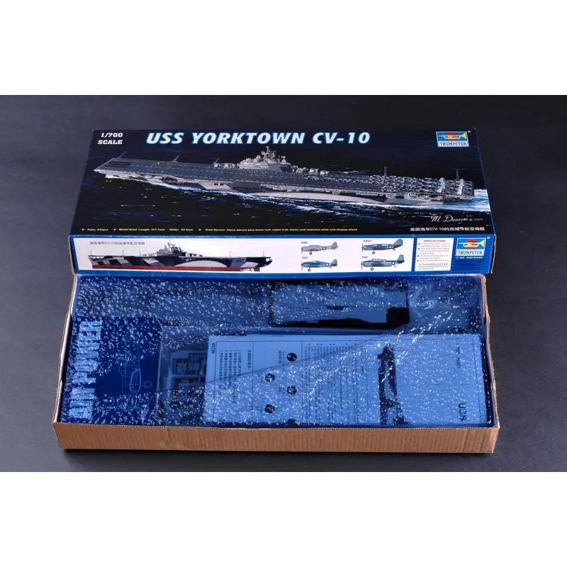 Trumpeter 05729 1/700 модель американского Йорка в масштабе | Игрушки и хобби
