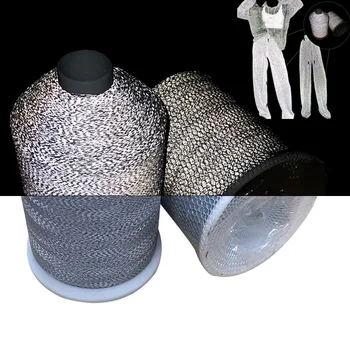 

Polyester Spools Reflective Nylon Sewing Embroidery Thread Roll Compatible to Sewing Machines for Hat Clothes Artcraft Making