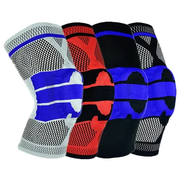 

1 piece sports knee pads Sport Pads Running Basket silicone knee brace basketball volleyball knee pad dance kneepad