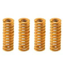  4Pcs 10x25mm Heat Bed Compression Mould Spring Light Load for Ender 3 CR-10 CR-10S 8*20mm 8*25mm 3D Printer Accessories 