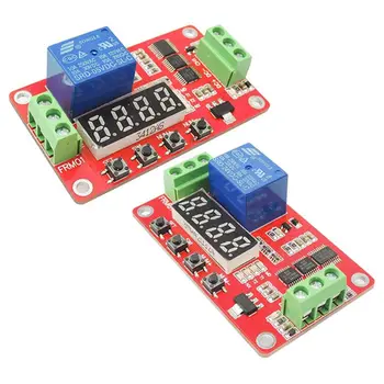 

DC Multifunction Self-lock Relay PLC Cycle Timer Module Delay Time Switch