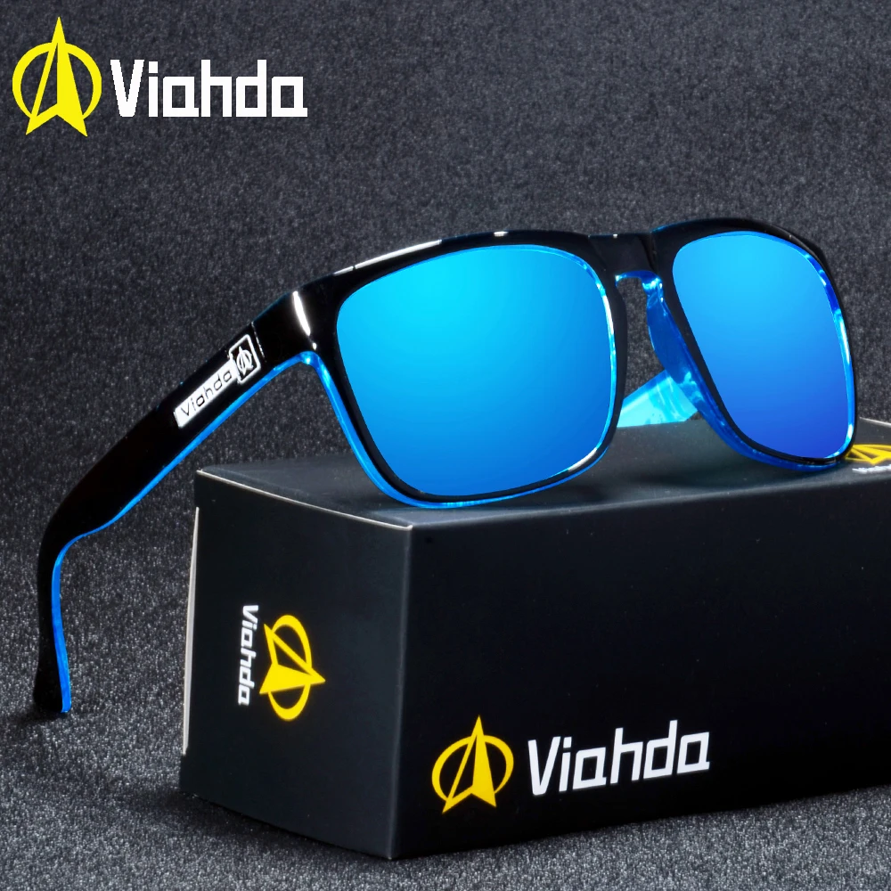 Viahda High Quality Brand Designer Polarized Sungl