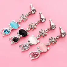 3,5 мм Jack Rhinestone Cat пылезащитный колпачок для наушников легкая пробка для Iphone для samsung Аксессуары для мобильных телефонов