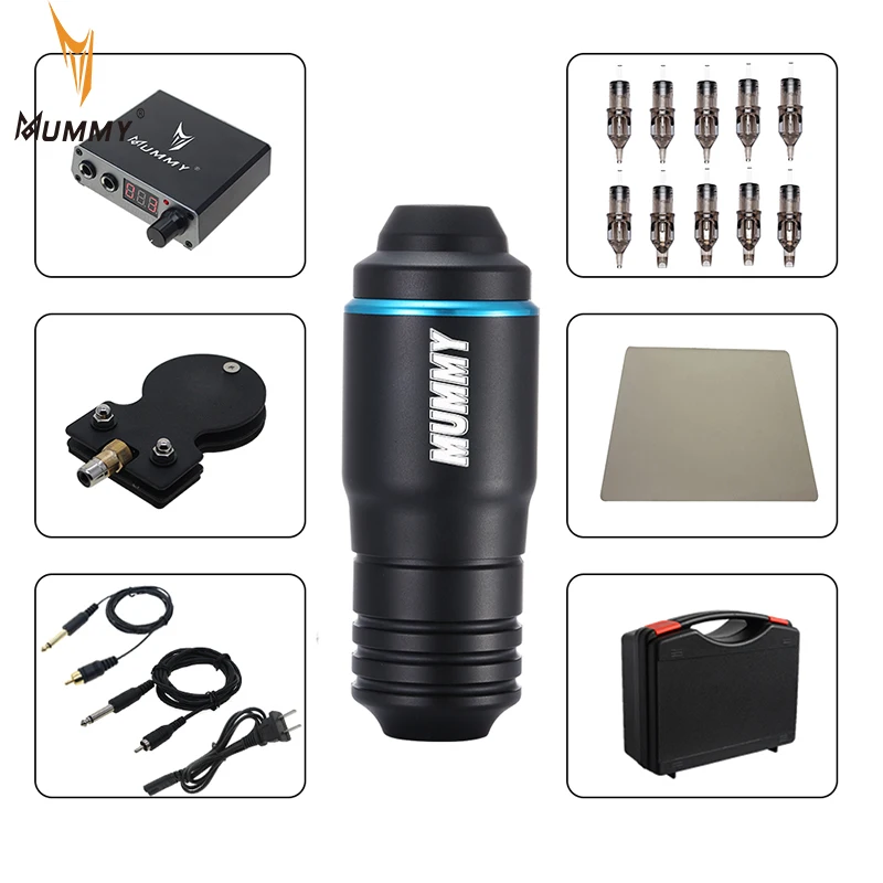 

Mummy Newest Professional Tattoo Rotary Pen Tattoo Machine Japan Motor Eyeliner Tools Tattoo Machine Accessories