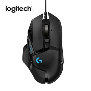 

Logitech G502 Hero 16K Gaming Mouse 16000DPI LIGHTSYNC RGB Backlight Gaming Mice 11 Programable Buttons Adjustable Weight Mouse