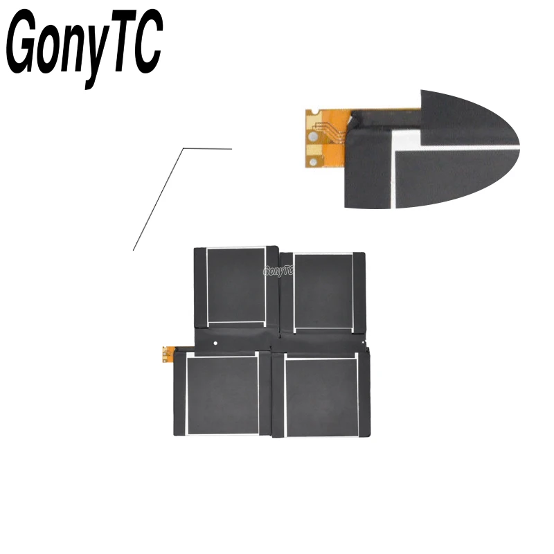 GONYTC G3HTA005H 7,6 V 42.2Wh MS011301-PLP22T02 Аккумулятор для ноутбука MICROSOFT SURFACE PRO 3 1631 G3HTA009H 1577-9700