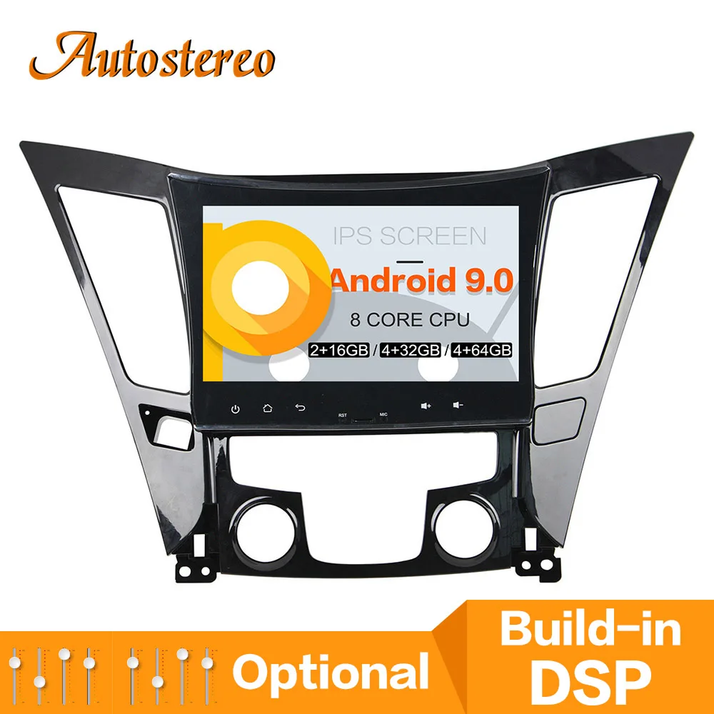 Android 9 PX6 DSP Автомобильный gps навигатор для hyundai SONATA 8 I40 I45 I50 YF 11+ мультимедийный плеер Авто Радио магнитофон головное устройство