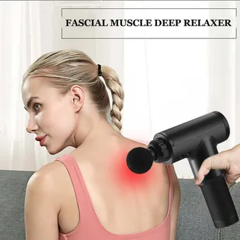 

Back Arm Body Care Massage Tool Muscle Massage Gun Therapy Exercising Muscle Pain Relief Relaxing Body Massager