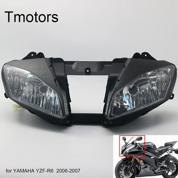 

for Yamaha YZFR6 YZF-R6 2006 2007 Motorcycle Headlight Front Head Light Lamp Headlamp Clear