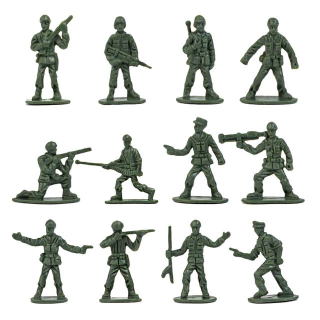 360pcs 1:72 Plastic 2.8cm  Soldiers Figurine Figures Accessories 4