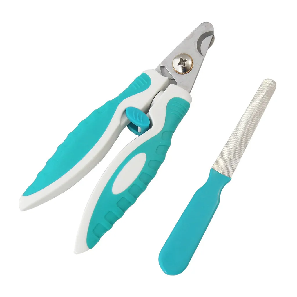 Dog Cat Pet Nail Clippers Grooming Trimmer Clipper Cutter Tool Grinding Manicure Grooming Tools Supplies For Cats and Dogs