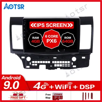 

Android 10.0 GPS Navigation Radio DVD Player for Mitsubishi Lancer 2007-2015 Video Player Stereo Headuint Built in Carplay dsp