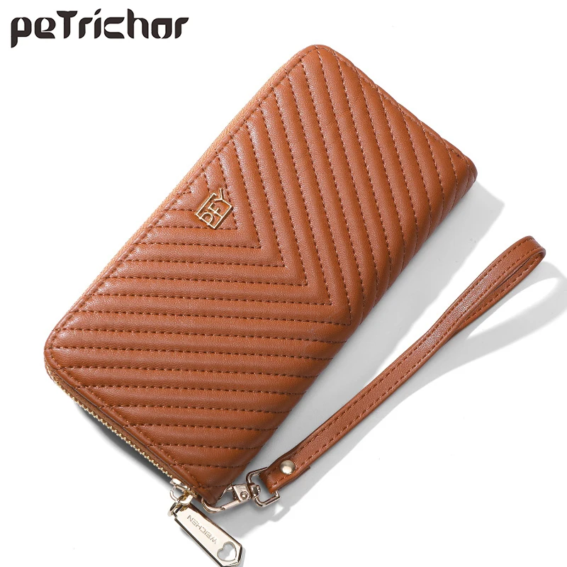

Long Wallet Women Purses Luxury Fashion Coin Purse Card Holder Wallets Female High Quality Clutch Money Bag Soft Leather Wallets