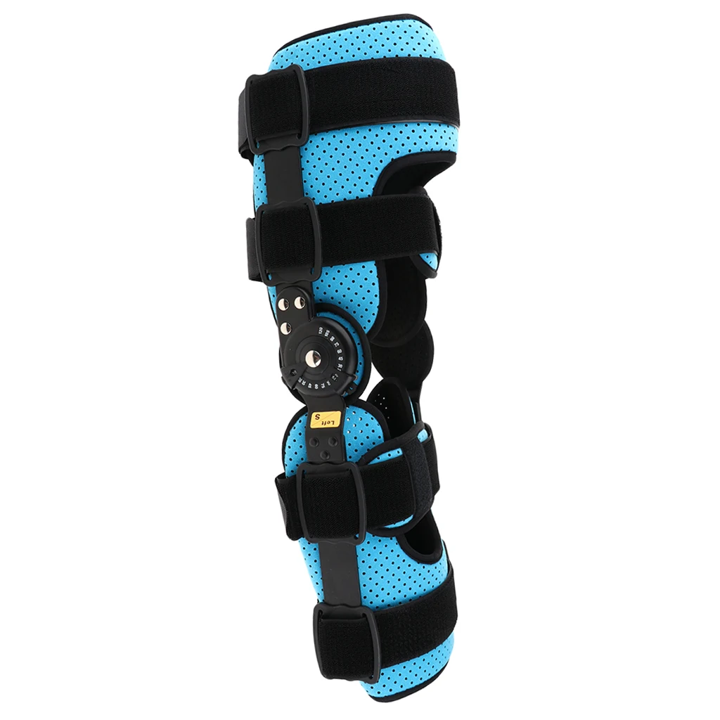 Knee Brace Adjustable Patella Stabilization Strap Immobilization Joint Support Orthosis Wrapl Leg Stabilizer - S / M