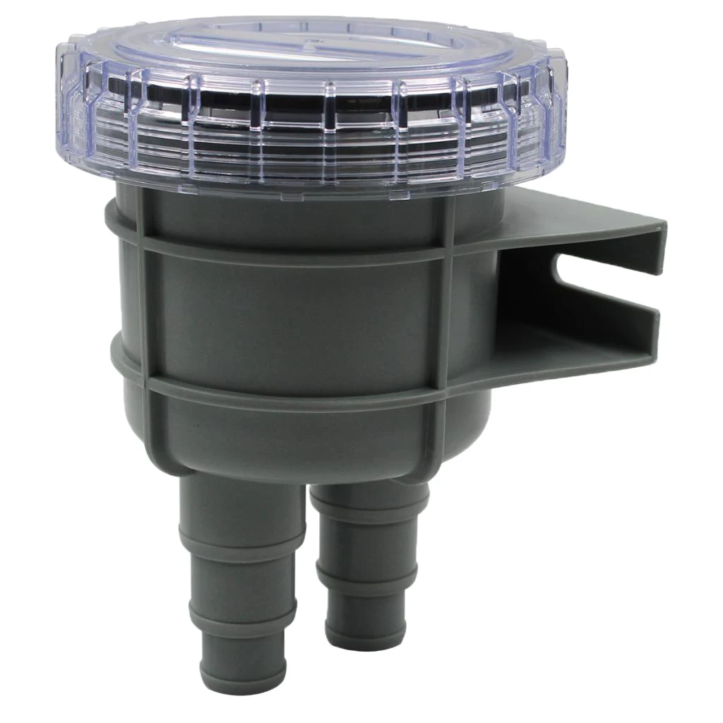Raw Liquid Marine Intake Sea Water Filter, Replacement Mini Engine Kayak Cooling Strainer Cleaner