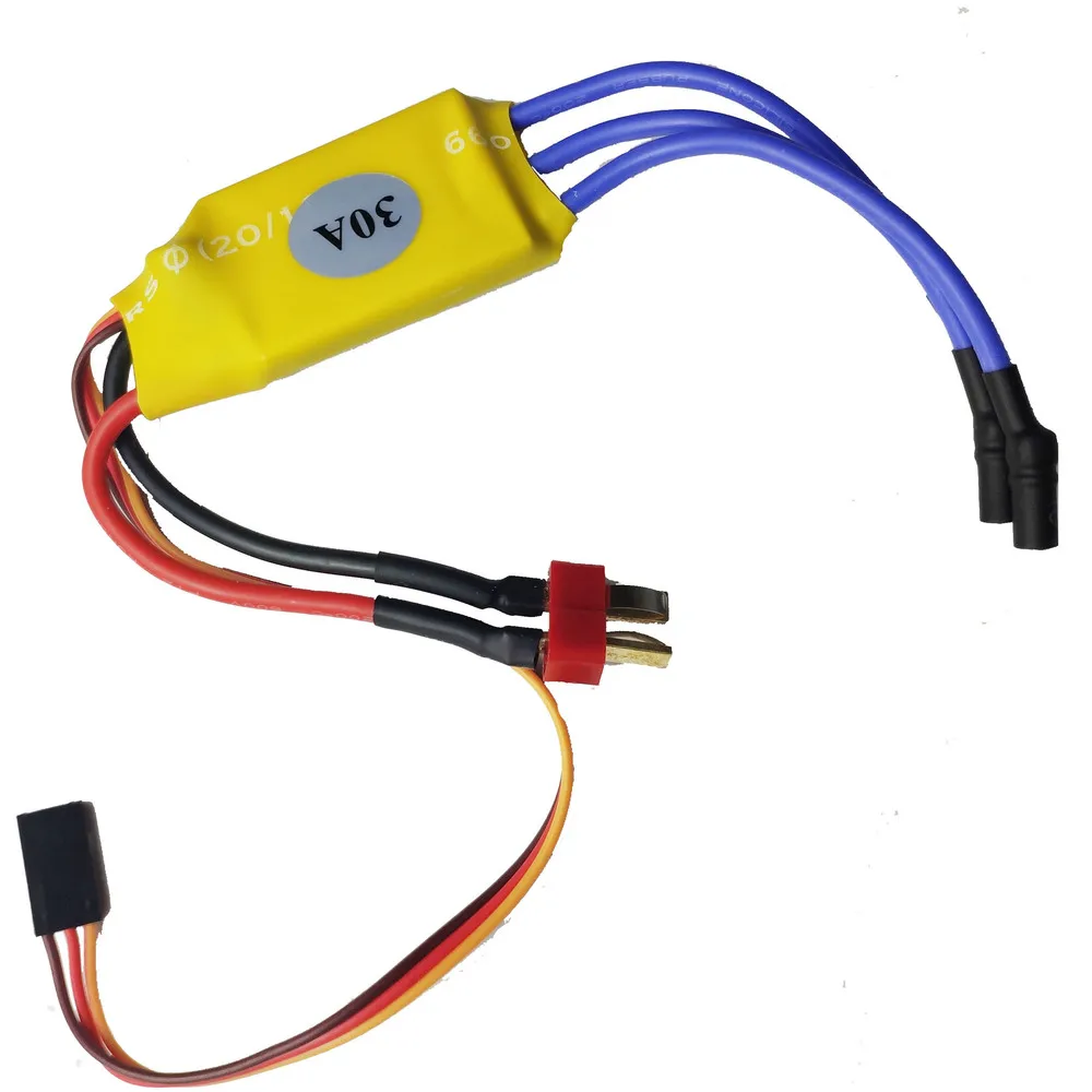 XXD HW30A 30A ESC бесщеточный контроллер скорости двигателя RC BEC T-rex 450 V2 Вертолет лодка