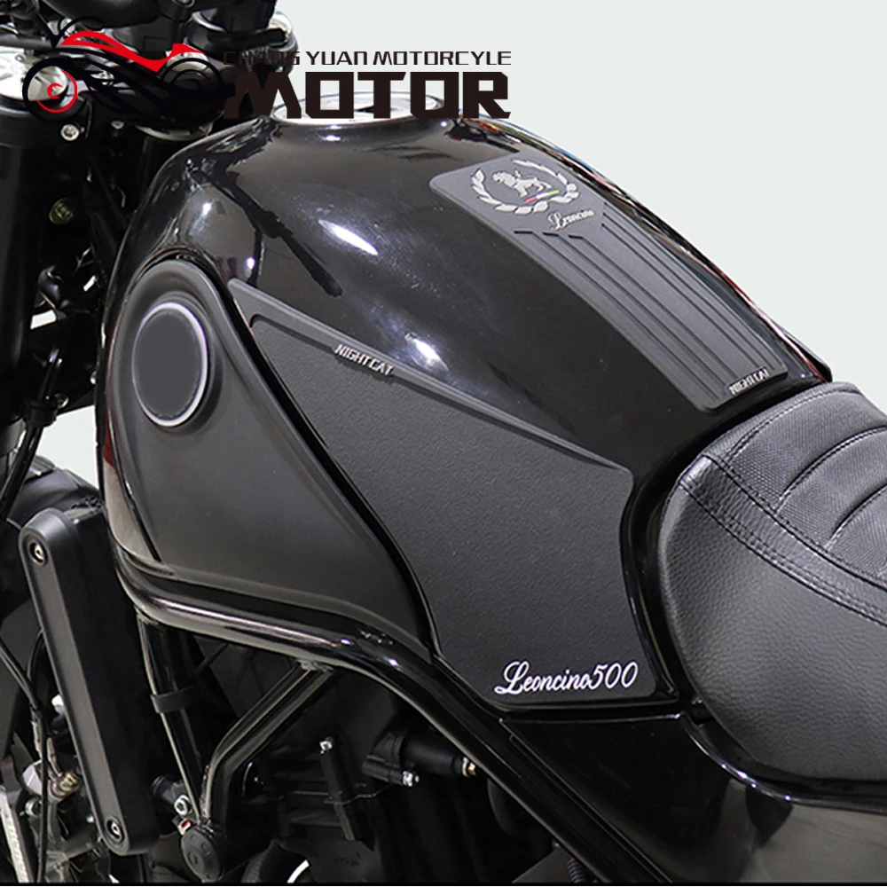 Для Benelli Leoncino 500 BJ500 протектор для almohadilla боковая крышка tracción del tanque de Gas la calcomania