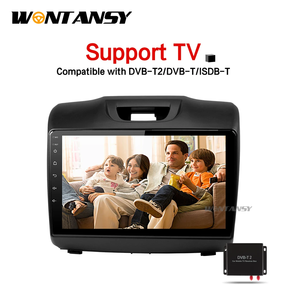 Flash Deal android 9.0car dvd gps player for Chevrolet S10 ISUZU D-MAX with radio gps navigation support mirror link steering wheel 3