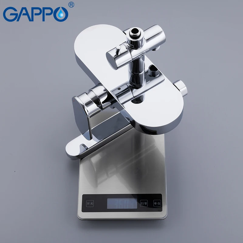 Смеситель для душа GAPPO белый хромированный смеситель душа|tap out|mixer taptorneira pull out |