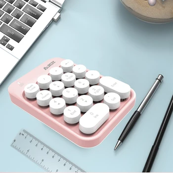 

Entertainment Plastic Office Mini Keyboard Laptop Notebook 2.4GHz Tablets Wireless Numeric Keypad Universal Battery Powered