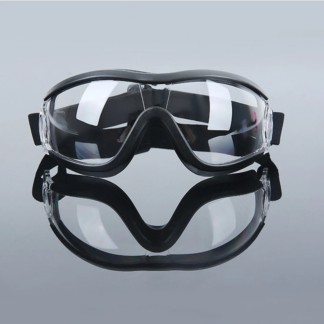 

Safety Goggles Glasses Eye Protection Work Lab Anti-dust Clear Lens Anti-saliva Elastic Rubber Band Strong Shrinkage