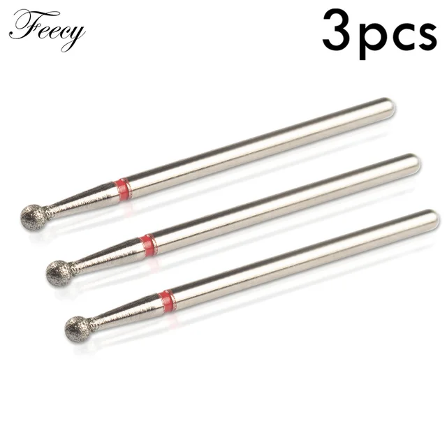 5pcs Diamond Nail Drill Bit Kits Mill Cutter All For Manicure Machine Bit Tools Accessories Cuticle Clean For Removing Nail Gel U