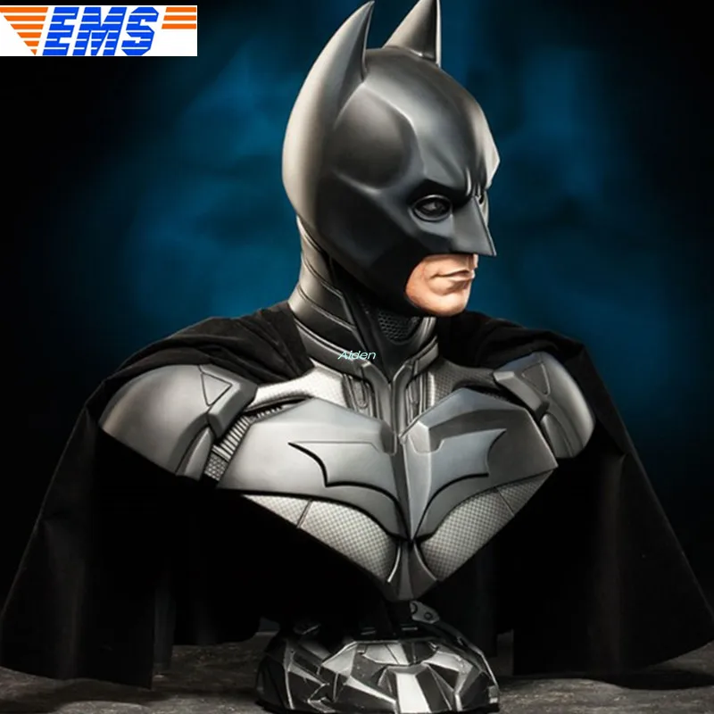 

29" SS 400203 Statue The Avengers Bust The Dark Knight 1/1 Head Portrait Superhero PF Resin Action Model Toy BOX 74CM Z2406