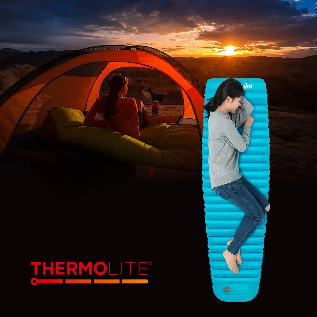 Naturehike Portable Size Moisture-proof Sleeping Pad Picnic Mat Outdoor Camping Tent Inflatable Cushion Waterproof Air Mattress
