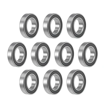 

uxcell 10pcs 6903-2RS Deep Groove Ball Bearings 17mm x 30mm x 7mm Double Sealed Chrome Steel Z2 ABEC1
