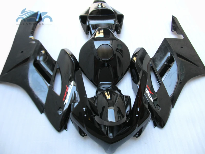 Индивидуальная впрыска обтекателя комплект Подходит для Honda CBR1000RR 2004 2005 CBR 1000RR 04 05 Черный ABS спортивные Обтекатели комплекты кузова KR15