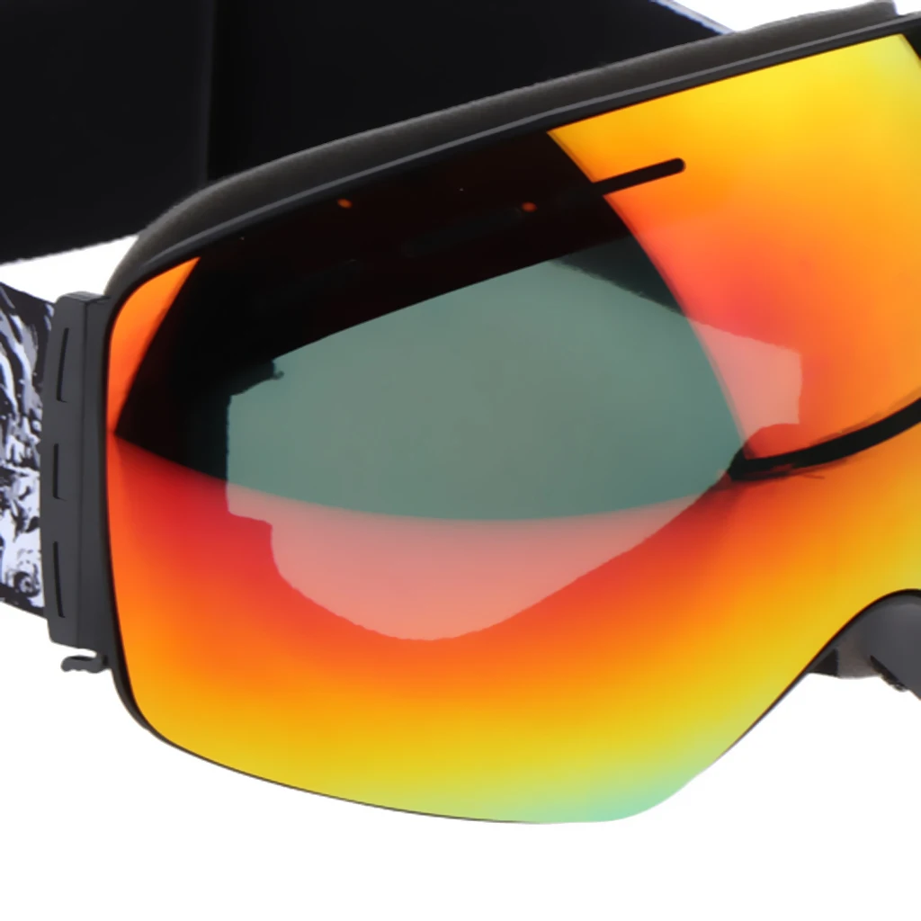 Ski Goggles Double Layers Anti-Fog Snowboard Skiing Glasses Snowboard Goggles Glasses Snow Skiing Glasses Anti-fog Ski Mask