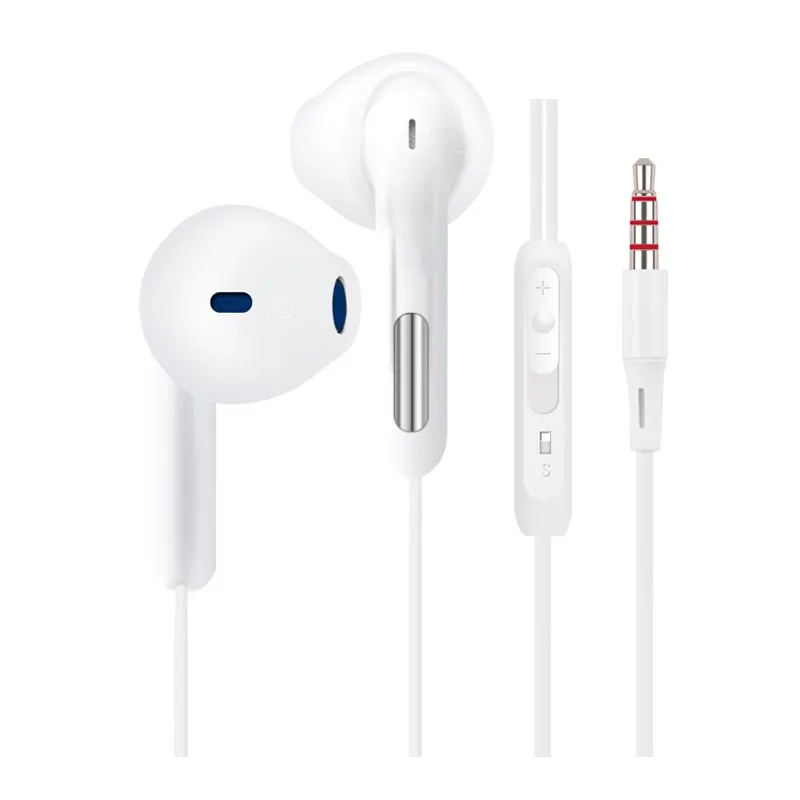 Earphone Noise Canceling Stereo Bass Headset Earbuds with Microphone for Mobile Phone Andriod Xiaomi PC | Электроника