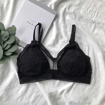 

Women Lace Sexy Bra Lingerie Casual Lace Bralette Padded Bra Stretch Brassiere Fashion Bra