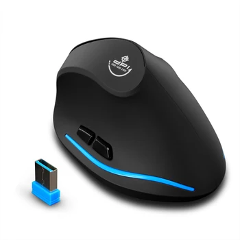 

Zelotes F-35A Mouse Vertical Wireless Gaming Mouse Gamer Adjustable 2400DPI Optical 2.4G Mice for Computer Laptop