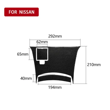 

Vehicle Stickers 3PCS/set Replaces Rear Parts Center Console Carbon Fiber
