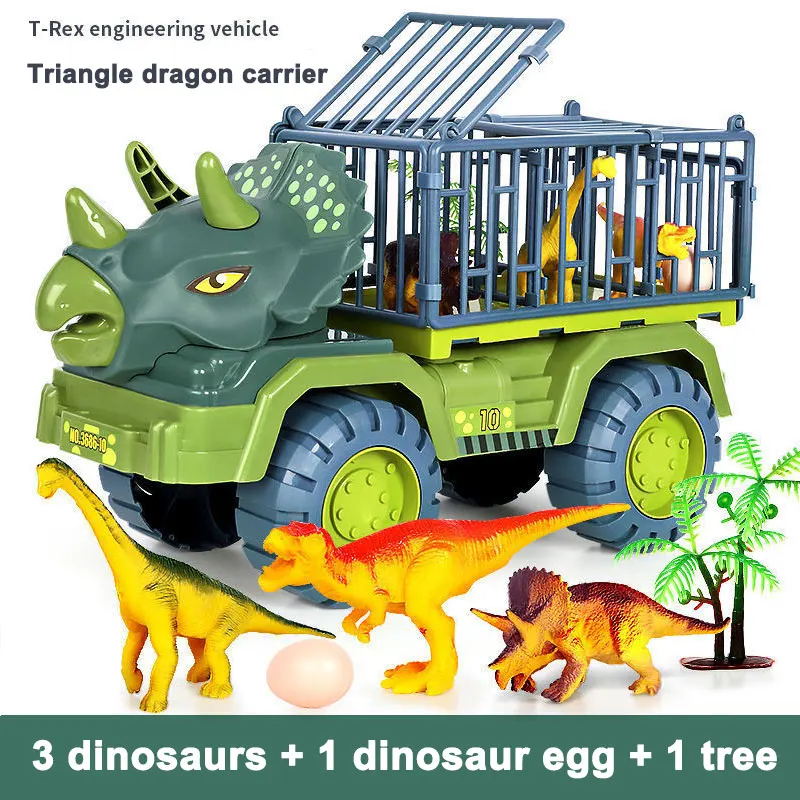 Caminhão Dinossauro, brinquedo superdimensionado para carro