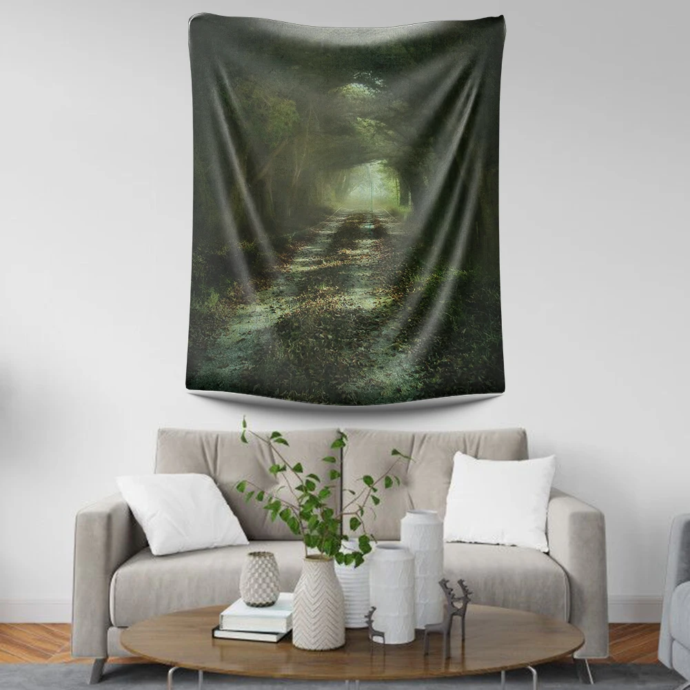 Psychedelic forest Tapestry Indian Mandala Bohemian Tapestry Wall Tapestry Wall Hanging Tapiz Pared Mandala Wall Hanging TAP425 - Цвет: 10