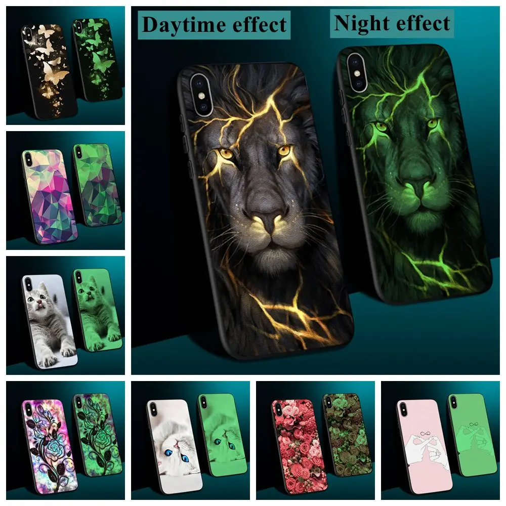 

Bumper Case For Xiaomi Redmi Go / Redmi S2 / Y2 Luminous Case For Redmi Note 4 6 7 8 Glow Cover For Xiaomi Redmi Note 5 6 8 Pro