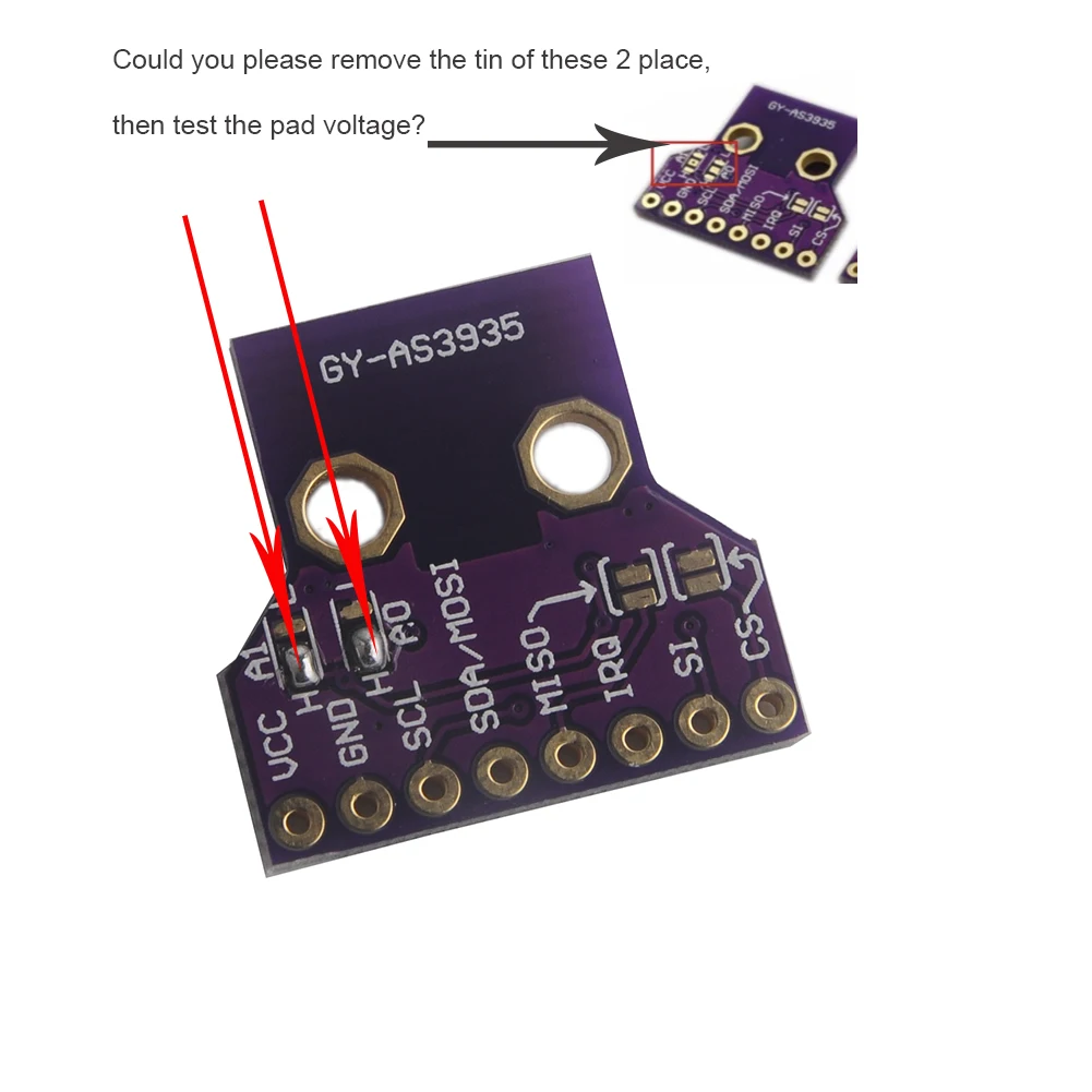 Detector de Luz-ning Interface de Detecção de Distância Diymall Sensor Digital Spi I2c Gy-as3935 As3935 - Image 3