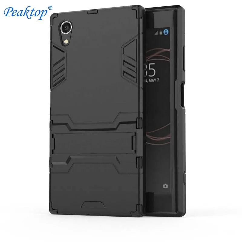 Противоударный жесткий чехол для Sony Xperia XA1 Plus Dual G3421 G3423 XZ1 Compact XZ XZs Combo Armor Case iron cover |