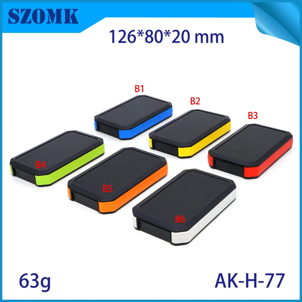 szomk handheld plastic box for electronics instrument housing plastic enclosure for pcb design junction box device project box (14)