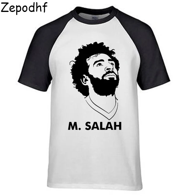 Мужская Высококачественная Футболка с принтом Mohamed Salah Ghaly Egypt World Play jersey liverpoles, повседневный трикотажный топ