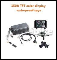TFT дисплей система 5000 Вт Электрический Fat Bike конверсионный комплект sabvoton контроллер 100 км/ч Максимальная скорость